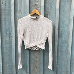 Windsor Long Sleeve Crop Top